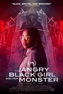Сердитая чёрная девушка и её монстр (2023) постер